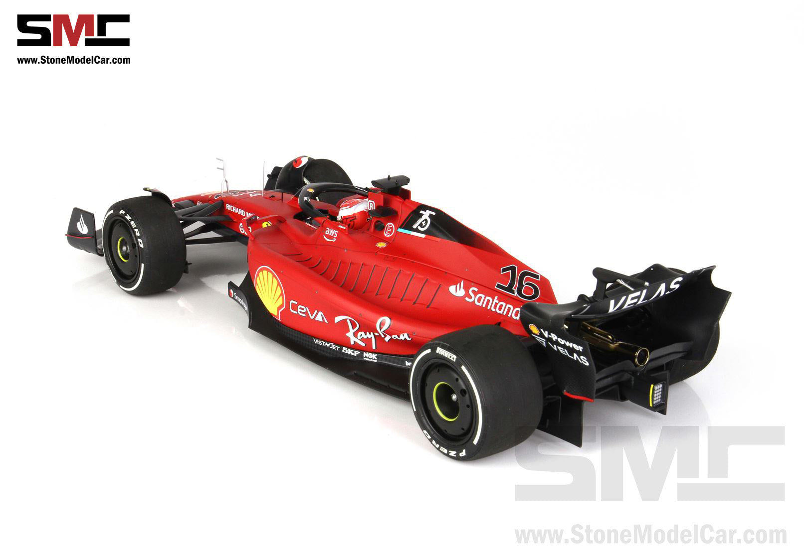 2022 F1 Ferrari F1-75 #16 Charles Leclerc Australian GP Winner BBR 1:1