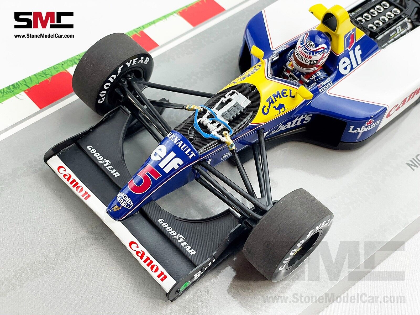 Williams F1 FW14B #5 Nigel Mansell 1992 World Champion 1:18 MINICHAMPS with  CAMEL Decal